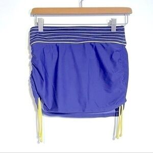 Athleta xxs Swim Bottom Skirt Swimsuit Board Shorts Athleta Swimwear Blue
